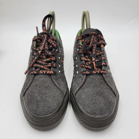 Converse X Come Tees One Star Ox Size 7 Womens Black Orange Shoes Sneakers - Picture 6 of 13